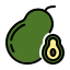 внешний-авокадо-фрукты-фебриан-хидаят-контур-цвет-фебриан-хидаят icon