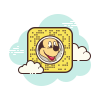 cloud style snapchat_mickey_mouse icon