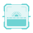 sci-fi style 아이리스 스캔 icon