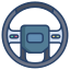 steering wheel icon