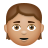 emoji style child medium skin tone icon