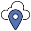 Cloud Location icon