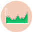 area graph icon