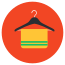 towel hanger icon