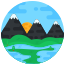 Mountains icon