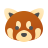 Panda rosso icon