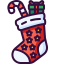christmas sock icon