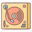 external-dj-controller-device-flaticons-lineal-color-flat-icons icon