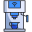macchina-da-caffè-esterna-smart-home-kmg-design-profilo-colore-kmg-design icon