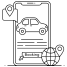 rent car icon