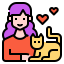 play with pet icon