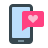 color style love message icon