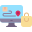 shopping tracking icon