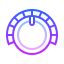 gradient style thermostat icon