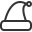 christmas hat icon