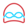 수영 모자 icon