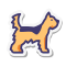 犬の毛-ミディアム icon