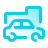 pulsar gradient style car sharing icon