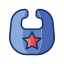 baby bib icon
