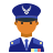 color style air force commander male skin type 4 icon