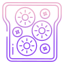 kiwi toast with blueberry icon
