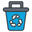 trash bin icon