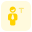 text edit of a document for label and title layout icon