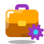 서류 가방 설정 icon