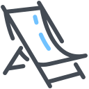 sedia da spiaggia icon