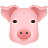 emoji de cara de porco icon