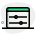 Ecualizador-externo-y-controles-y-mezclador-página-web-en-línea-aterrizaje-verde-tal-revivo icon