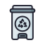 trash bin icon