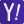 Yahoo! web services logotype with Y alphabet icon