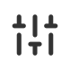 réglage vertical icon
