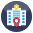 Police Station Location icon