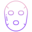 Masque facial icon