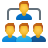 Pessoas do organograma icon