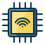 Smartphone CPU icon