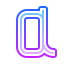 gradient style 알파 icon