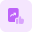 gráfico de votos positivos icon