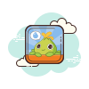 cloud style 植物保姆 icon