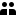 tiny glyph style user account icon