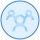 blue ui style 사무실 365 그룹 icon