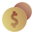 deco color style average price icon