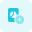 オフィス ファイル フォルダーに追加された外部円グラフ ファイル ビジネス トリトーン タル リヴィボ icon