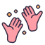 Deux mains icon