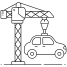 crane machine icon
