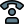 User with phone receiver contact card layout icon