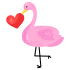 Flamingo Love icon