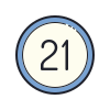 21 círculos icon